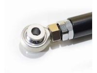 Spherical rod ends remove the slop the OEM Mazda speed 3 stock rubber bushings have