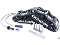 Upgrade your Mazdaspeed 3 and Mazda 3 brakes with a bolt on caliper upgrade kit.