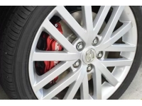 The big caliper kit can fit with the stock wheels if you use a 3mm or thicker spacer..