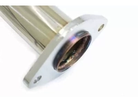 Take a close look at our handy work on the exhaust flange.