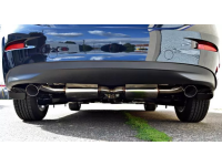 Check out the axleback exhaust from the rear.