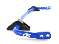 Side view of Mazda 6 rear sway bar in blue