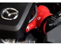 Installed Silicone Intake Elbow on a Mazdaspeed 3