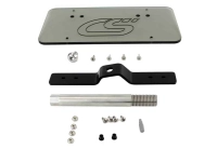 Hardware included on the Mazda 6 license plate relo kit