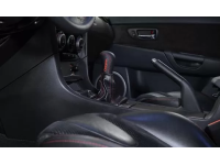 To increase the smoothness of your shifting experience, our leather shift knob is weighted at 320 grams.