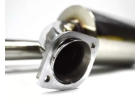 Combine 60.5mm piping and a high flow resonator; the CorkSport Axleback Exhaust out flows the OEM 54mm piping and multi-baffle muffler for your Miata