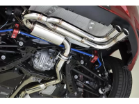 Multiple designs were created, tested and daily driven to create a Miata MX-5 axleback exhaust that balances performance, sound, and looks