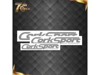 Our new 7th Gear membership program includes many perks, including these CorkSport decals.