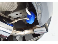 The CorkSport exhaust hanger can be used on the downpipe, mid-pipes, and the axle-back exhaust sections.