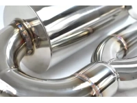 Manufactured from T304 stainless steel, CNC mandrel bent and TIG welded for a perfect fit.