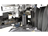 The driver front fender is used for quick draining and close proximity to the PCV valve and intake manifold on your 2014+ Mazda3/6