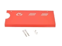 The Mazdaspeed Engine Cover cleans up the look of your engine bay in red.