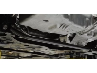 The CorkSport Lower Tie Bar has been race tested and showed considerable improvements in handling.