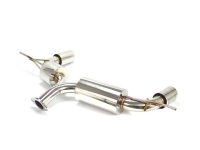 60.5mm T-304 stainless steel piping and high flow resonators combine to outperform the OEM exhaust.