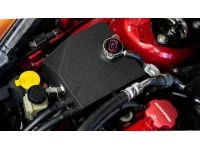 Sight tube for easy coolant level monitoring. e.	Mazdaspeed-Aluminum-Coolant-Tank