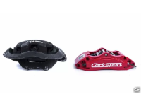 Old vs New, the CorkSport BBK provides more clamping force is a smaller package