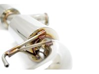 Mandrel bent piping and flow thru resonators offer the best in performance.