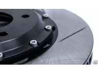 2-Piece Rotor Design provides proper strength and cooling in a light weight package