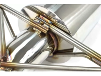 Stainless steel construction ensures an exhaust that will last a lifetime.