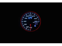 Red and blue color gauge for Mazdaspeed coolant