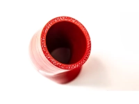 Red Boost tube over head and size view