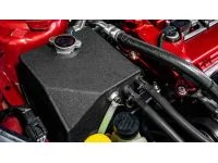 Replace the ugly yellow plastic OEM tank with the CorkSport Coolant Tank.