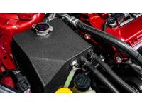 Replace the ugly yellow plastic OEM tank with the CorkSport Coolant Tank.