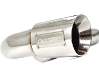 High flowing resonators remove drone and other unwanted noise without affecting performance.