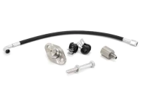 CorkSport High Pressure Fuel Line comes with all the necessary hardware.