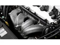 34mm injector fitment keep the fuel low in the engine bay