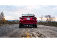 Polished 80mm piping looks great and livens up your Mazda 6.