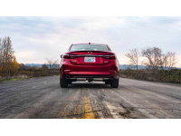 Polished 80mm piping looks great and livens up your Mazda 6.