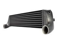 Cast endtanks and think runners provide a durable and high performance intercooler system