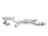 3.5 inch OD mandrel bent piping provides a great sound and efficient flow for 850+WHP.