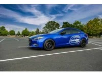 The included street performance brake pads provide additional stopping power of your Mazda during spirited driving.