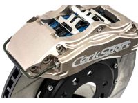 Improve braking capabilities of the Mazda 3 with the slotted two-piece 13” rotors.