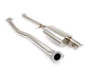 63.5mm diameter mandrel bent piping ensures smooth flow for great performance.