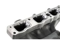 Runner inlets are post-machined to remove any excessive slag from casting.