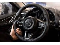 All OEM buttons and trim fit perfectly in the CorkSport Steering Wheel.