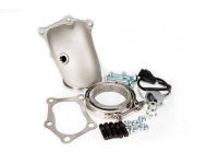 A cast 304 stainless steel bellmouth provides a smooth and high flowing transition from your turbo to your Mazdaspeed downpipe.