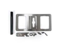 Stainless steel components with an easy to install setup for the Mazda 3
