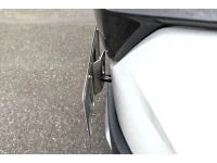 Side view of the Licenseplate relocation kit on a CX-50