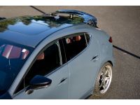 Upturned trailing edge adds a great “duckbill” style look.