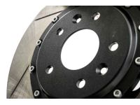 Two-piece 13”stotted rotors provide added stopping power to your Mazda CX-50 turbo.