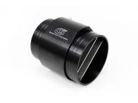 A 73mm billet aluminum MAF hosing is used for precise operation.