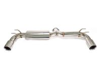 Large 80mm diameter mandrel bent piping ensures great flow for higher power potential.