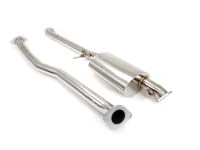 63.5mm diameter mandrel bent piping ensures smooth flow for great performance.