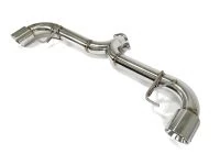 Let your 2014-2018 Mazda 3 Cat back breath with the large 80mm stainless steel piping.