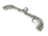 Let your 2014-2018 Mazda 3 Cat back breath with the large 80mm stainless steel piping.