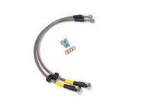 The CS brake lines are made with stainless steel and have a PVC coating to ensure they will withstand harsh environments. Filigree Racing, StopTech, Edge Autosport, Damond Motorsports, Good-Win Racing, Street Unit, Cobb, Racing Beat.